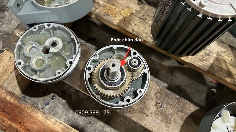 Lắp phốt chặn dầu mới đúng kỹ thuật, đảm bảo phốt nằm thẳng và kín khít