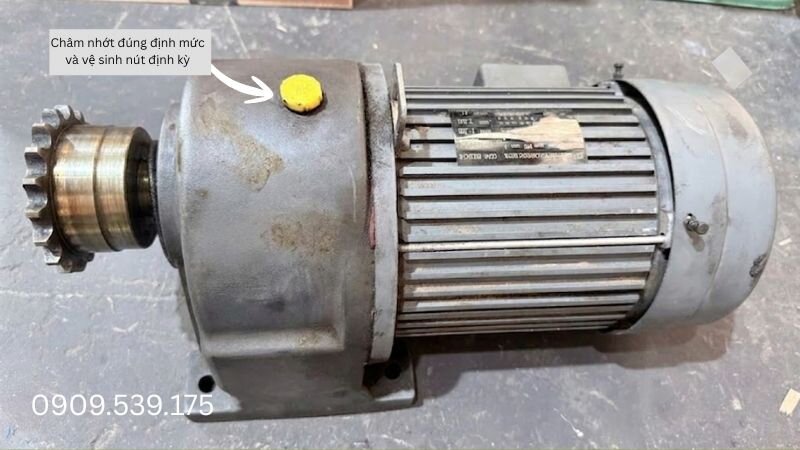 Các biện pháp ngăn motor giảm tốc bị xì nhớt