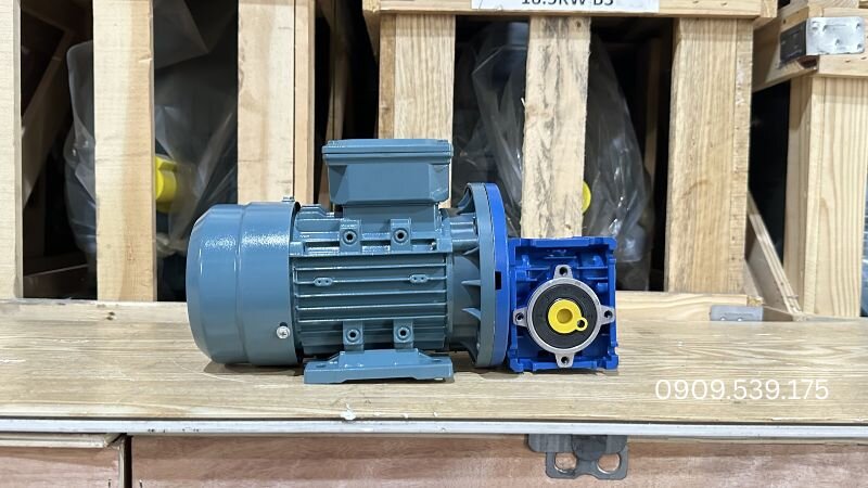 Motor giảm tốc NMRV vỏ nhôm đúc nguyên khối