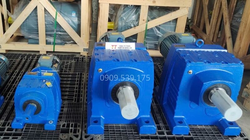 Ứng dụng của motor giảm tốc tải nặng trong công nghiệp
