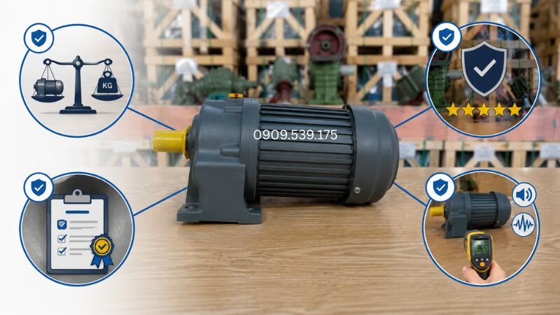 Những yếu tố cần quan tâm để chọn motor phù hợp với nhu cầu sử dụng